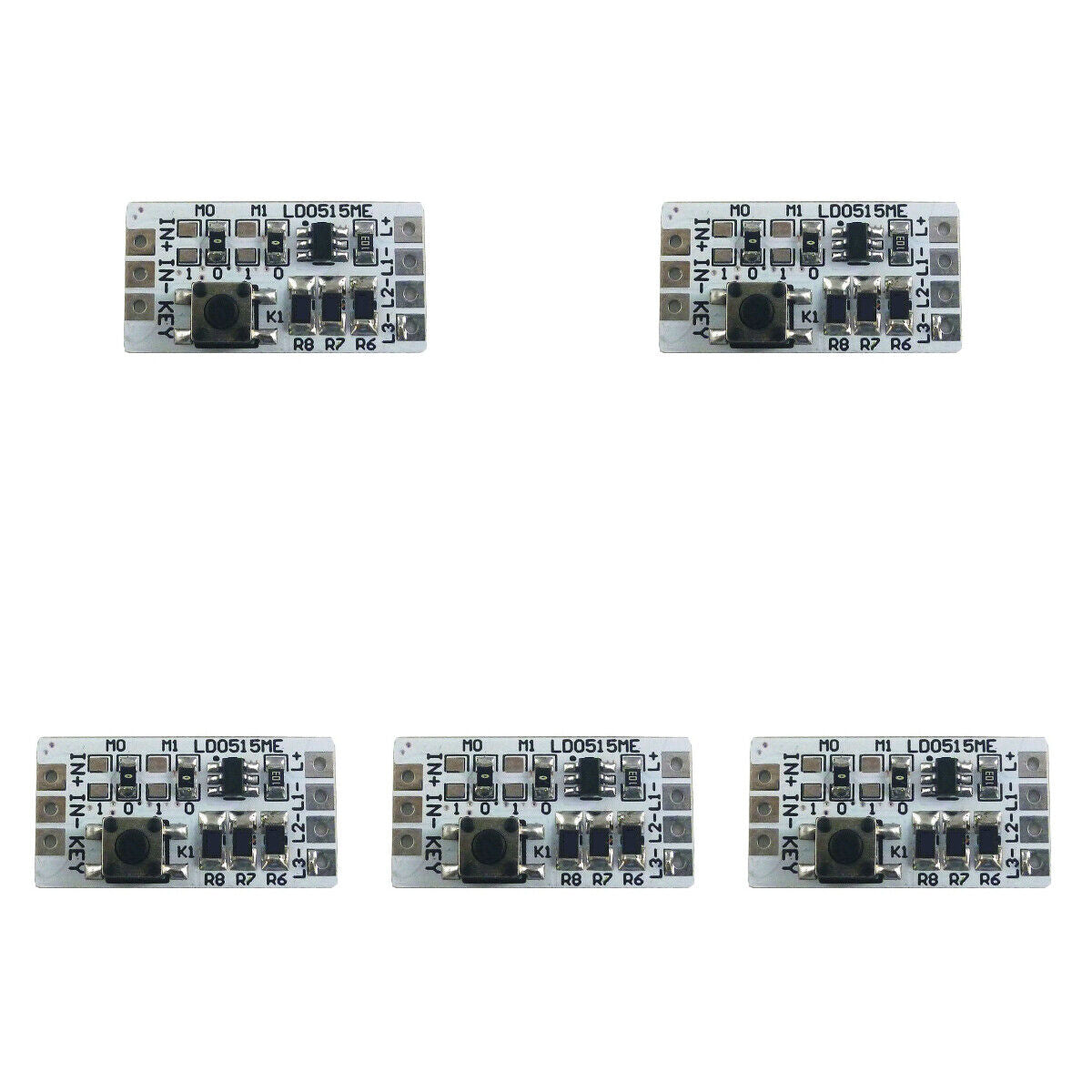 LD0515ME DC5V 1.2A Adjusted LED Driver Current ON OFF Trigger Flashlight SOS 3.7V Lithium