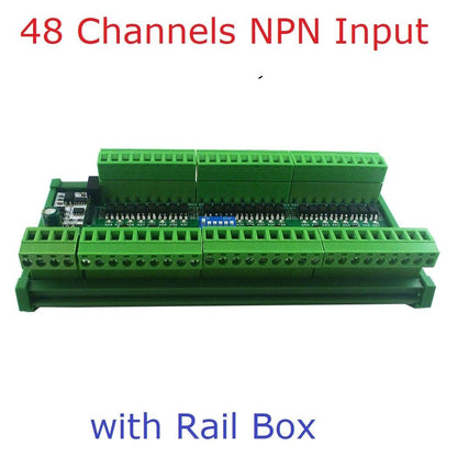 24DIA16 16/32/48CH DI NPN PNP Digital Switch PLC IO Expansion 3000VDC Optical