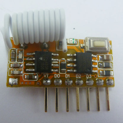 TB417 CJ023 315MHz ASK Super Het Modules EV1527 PT2262 PT2272 RF Remote Wireless Link Kits