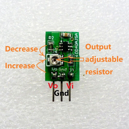 DD40AJSA Mini Size 2.54mm Pitch 5W DC-DC 5V-36V to 5 12V 24v Step-down Power Module