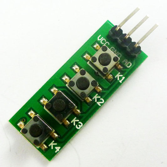 KC11B04 AD Keypad 4 button keyboard ADC Analog AD Keyboard Accessory Board Matrix
