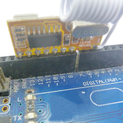 RF11A04 433MHz PT2262 PT2272 EV1527 Arduno Encoder Decoder RF Delay  Wireless Link Kit