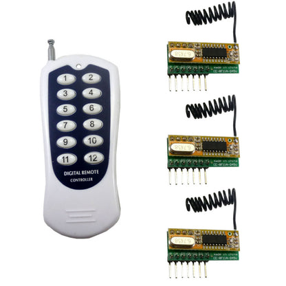 RF11A04 RF Wireless Transceiver Codech kit 12CH 433M for Arduno MCU AVR Relay PLC Smart