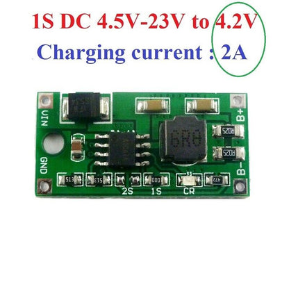 DD23CRTA 1S 2S 3S Li-Ion Lipo 4.2V 8.4V 12.6V Charger for 3.7V 7.4V 11.1V Battery 18650