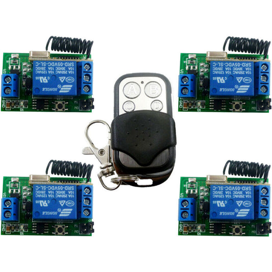 CE033A 433mhz Delay Relay Receiver Pt2262 Module EV1527 Wireless remote For Smart Home