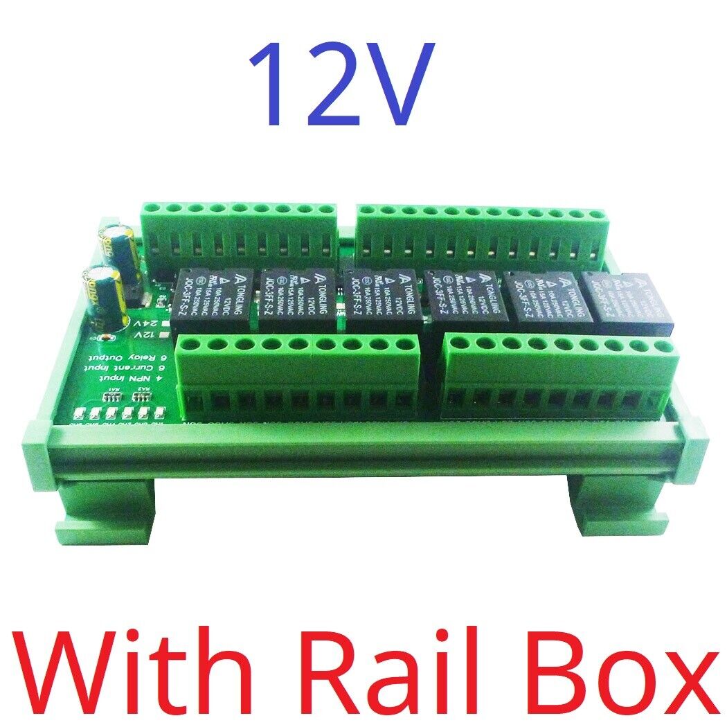 N4I6N06 6AI-4DI-6DO 4-20MA Analog Digital Mixed Remote IO Module RS485 Modbus RTU Dry Co