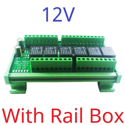 N4I6N06 6AI-4DI-6DO 4-20MA Analog Digital Mixed Remote IO Module RS485 Modbus RTU Dry Co