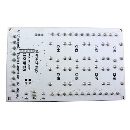 IR23F08 DC 5V 12V 8ch IR infrared control Switch Timer Delay Self-locking Latch Relay