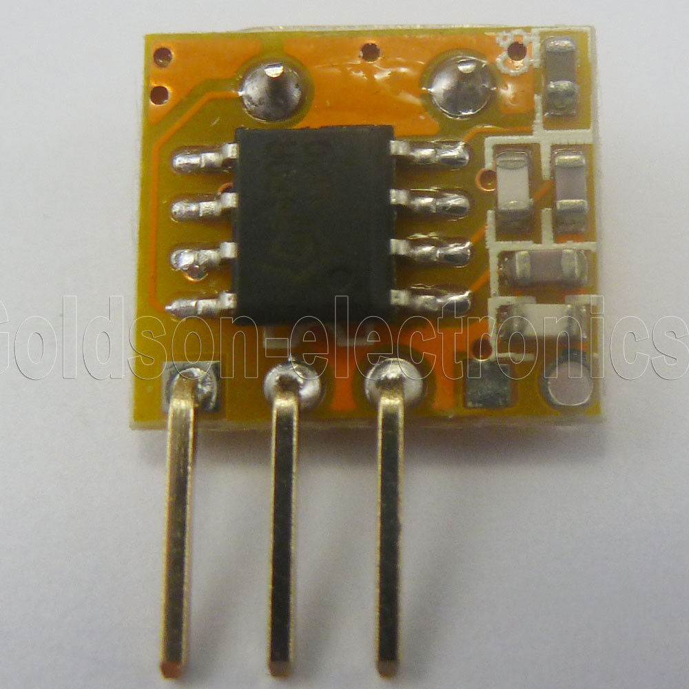 12*10.5mm ASK Wireless RX Receiver Modules 5V 433MHZ -108dBm Super heterodyne