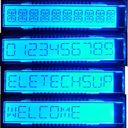 DM8BA10 for Arduino R3 Code 10bit 16-Seg SPI LED LCD Display Module TM1622 HT1622