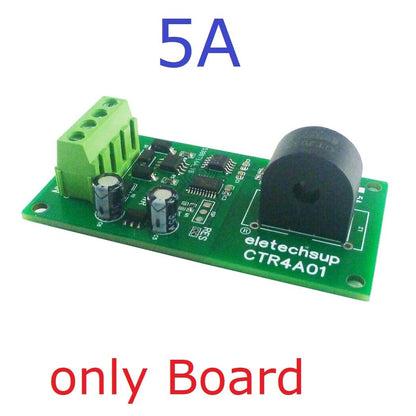 CTR4A01 5-20A 220V 60HZ RS485 Current Collector Ammeter MODBUS PLC AC Transformer Meter