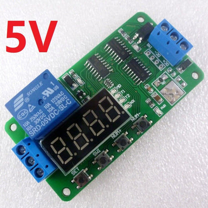 CE030 DC 5V 12V 24V Multifunction Delay Relay Time Switch Turn on/off PLC Module