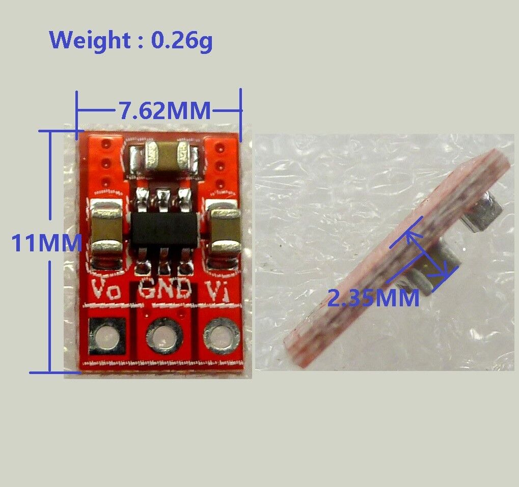DD0505MC 250mA SMD 3V 3.3V 3.7V to 5V DC DC Boost Step-Up Converter Power Module