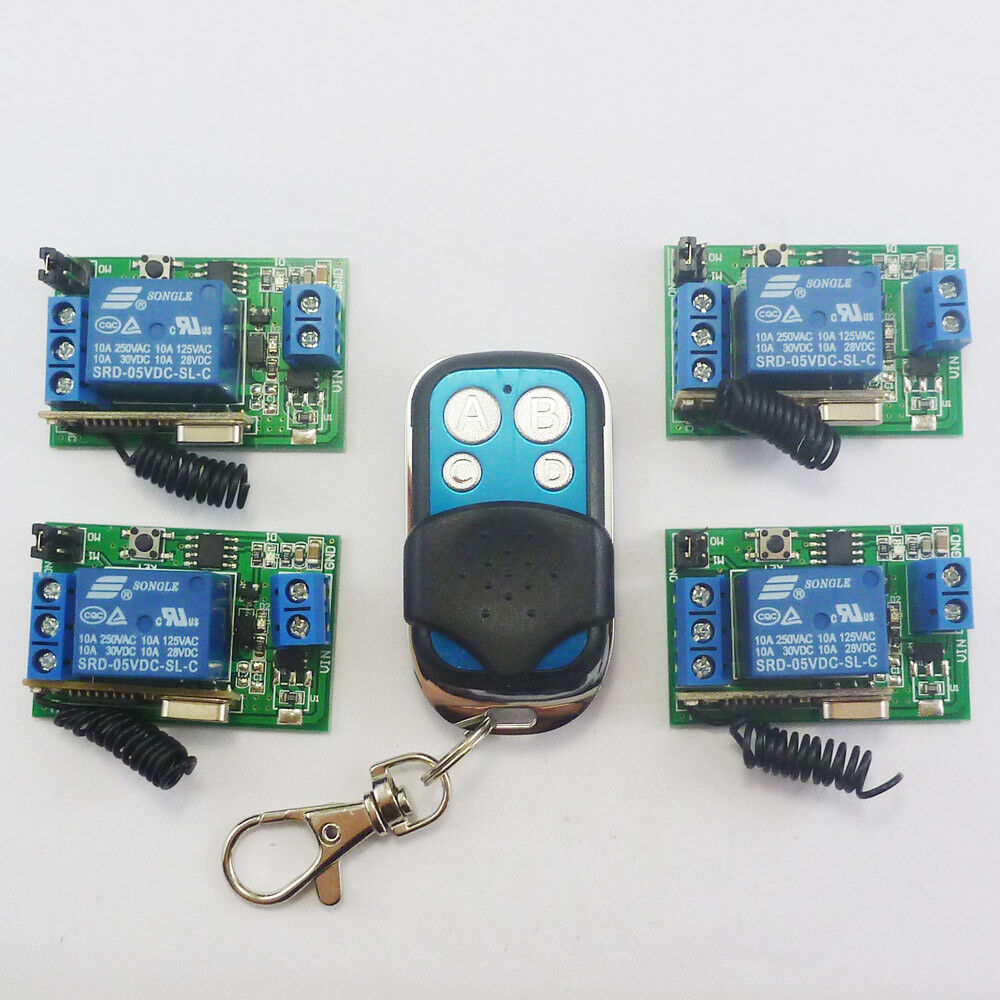 CE033B Smart Home Kit 433M Wireless remote control Intelligent Remote Delay Relay  lamp