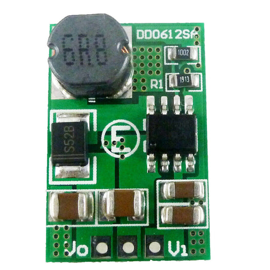 DD0612SA 3.5A DC-DC Step-up Boost Voltage Converter  3V 3.3V 3.7V to 5V 6V 9V 12V