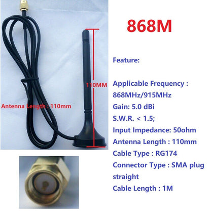 RT18A01 2x RS485 Master-slave Network Transceiver Wireless Repeater FSK 433M 868M Uhf FR
