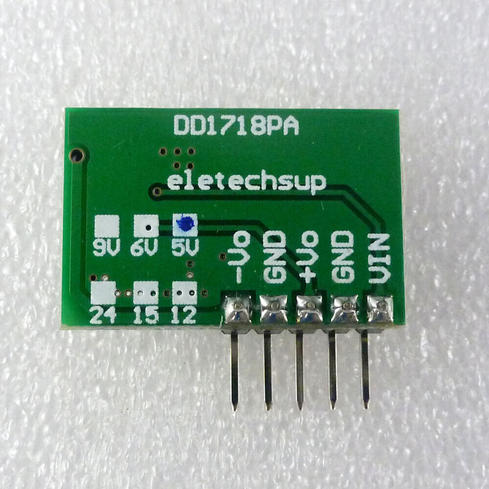 DD1718PA +-5V 6V 9V 12V 15V 24V Positive & Negative Dual DC DC Step-up Boost Converter
