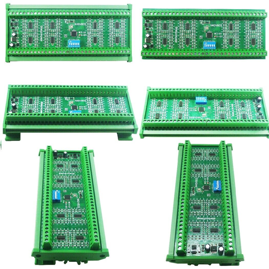 N4DVB32 32-AI RS485 Differential Voltage Collector Modbus RTU 0-5V 0-10V Analog Input AD