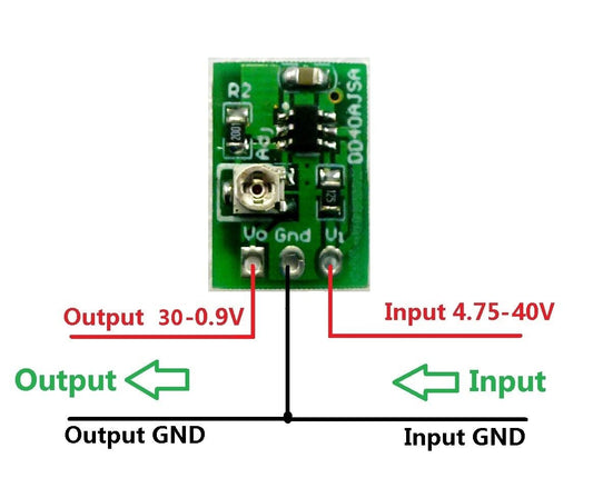 DD40AJSA DC DC Buck Converter LED Power 24V 15V 12V to 9V 6V 5V 3.3V 3V
