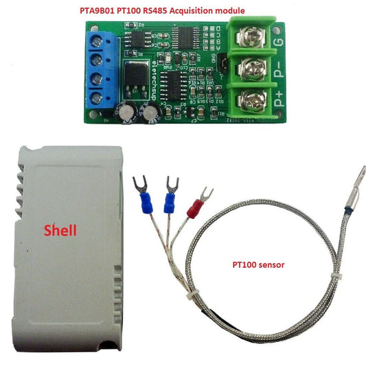 PTA9B01 -20-400 Celsius PT100 Thermocouple RS485 Modbus Rtu Temperature Detector Tester