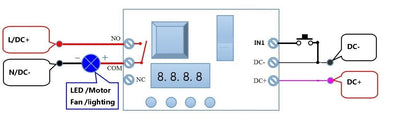 CE030 DC 5V 12V 24V Multifunction Delay Relay Time Switch Turn on/off PLC Module