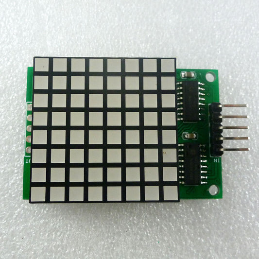 DM11A88 Arduino Demo code  Square Matrix LED 8x8 Red Dot display Module for Animation