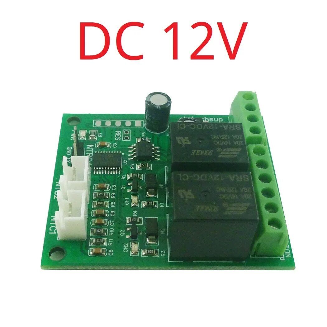 NTROA02 2AI-2DO NTC Relay RS485 RS232(TTL) AnalogTemperature Input Relay Output NTROA02