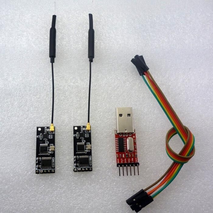 USB UART Serial port Wireless 2.4G Module replace Zigbee APC220 NRF24L01+ CC1101