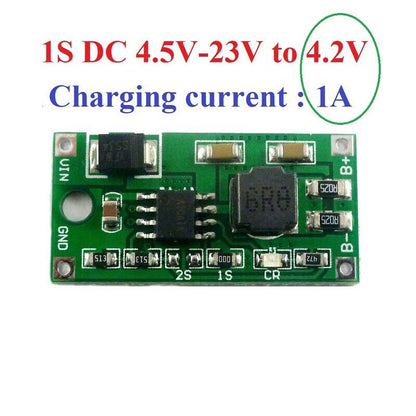 DD23CRTA 1S 2S 3S Li-Ion Lipo 4.2V 8.4V 12.6V Charger for 3.7V 7.4V 11.1V Battery 18650