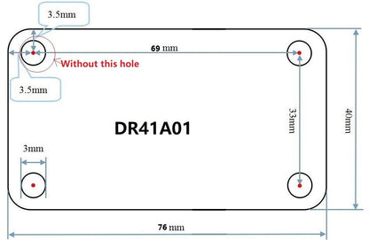 DR42A01 DC 12V DPDT Relay Cycle Timer Module Delay Time Polarity Audio Motor switching
