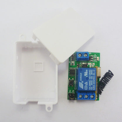CE033A DC 12V 433mhz Delay Relay Receiver Pt2262 Module 2 Buttons EV1527 Remote Control