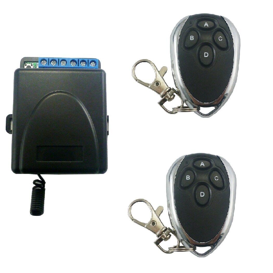 RF32B02 2 to 1 DC 12V RKE Secure Remote Keyless Entry System Remote Controller Hopping C