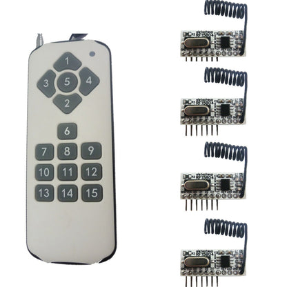 RF15B04 15CH Remote VS 4 135uA Low-Power -117dBm  5V TTL Decoding RF ASK For Arduino MCU