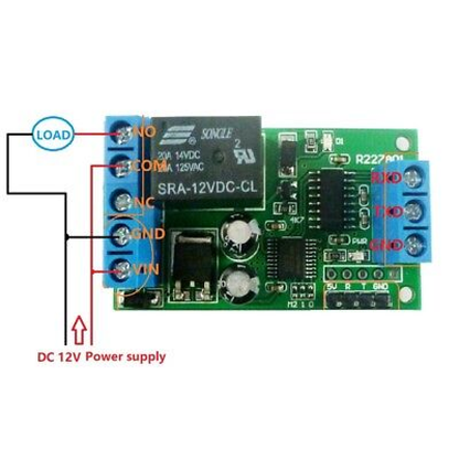 R227A01  2 IN 1 RS232 & TTL232 Serial Port Relay PC USB MCU PLC UART Switch Module Board