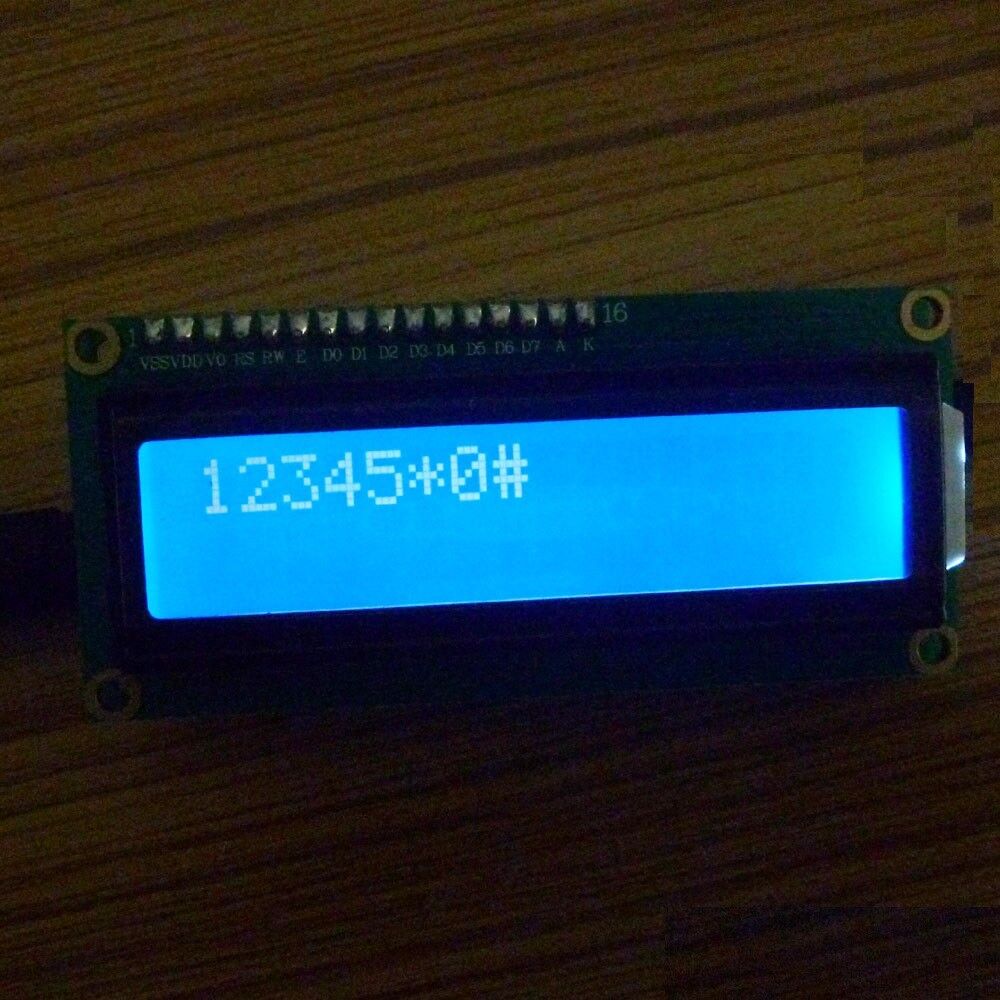 DTMF decoder with LCD Display MT8870 Audio Voice Module for Mobile phone key pad