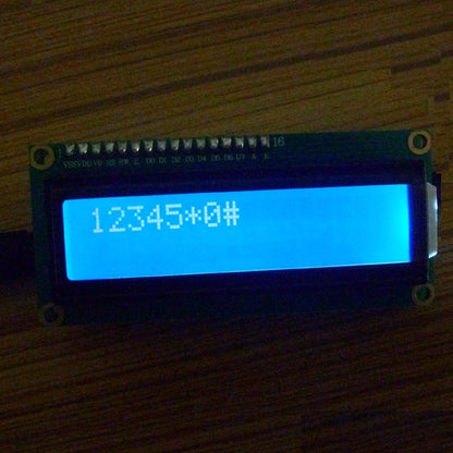 DTMF decoder with LCD Display MT8870 Audio Voice Module for Mobile phone key pad