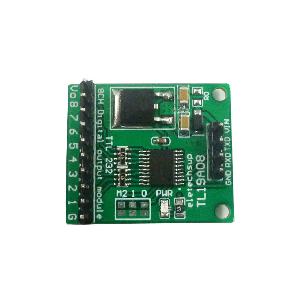 TL19A08 TL19B08 8ch Modbus Rtu AT Command RS232(TTL)PLC Module PC UART IO Control Switch Board