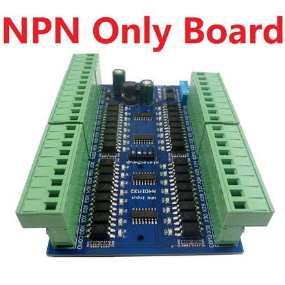 N4DIM32 N4DIH32 DC 12V 24V 32Ch PNP NPN Input RS485 Modbus RTU PLC IO Switch Digital Collector