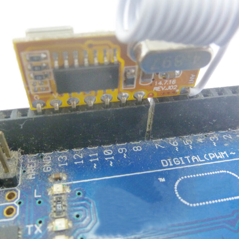 RF11A04 RF Fixed Code Controlled for Arduno R3 Wireless Entry Alarm System