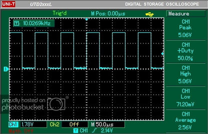 TB350 0.02Hz-10Mhz Adjustable Square Wave Pulse Signal generator replace NE555 DDS MCU