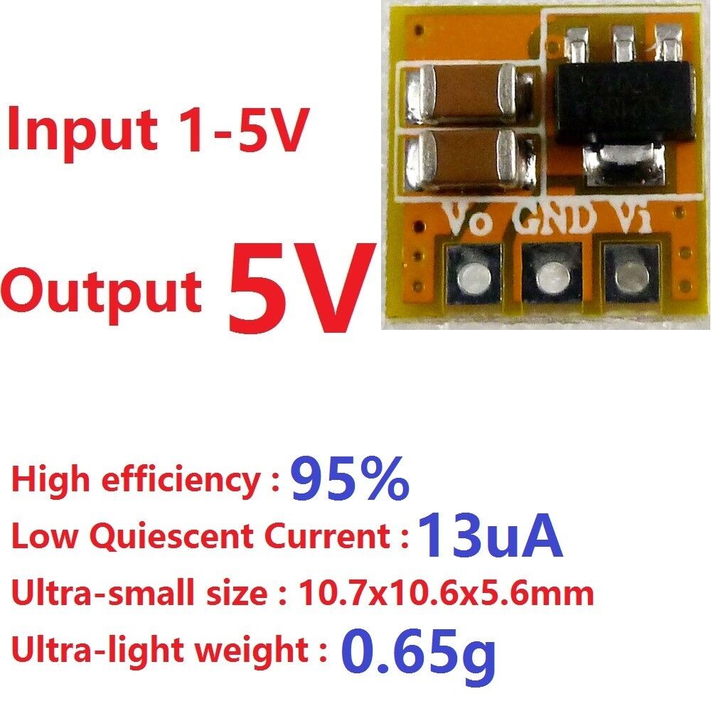 DD0405MA 3V 3.3V 5V DC DC Boost Converter step-up Voltage Regulator Power Supply
