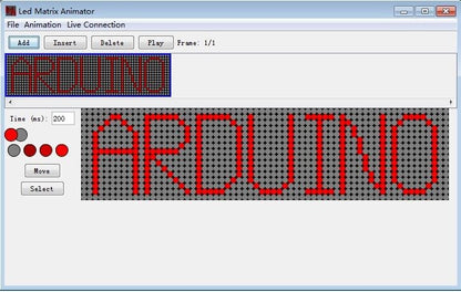 Provide Arduino code 64x16 dot Matrix LED for diy Sign Light Neon Bright MCU