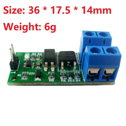 IO95A01 8A 3.3V-24V Flip-Flop Latch Switch Module Bistable Self-locking Trigger Board