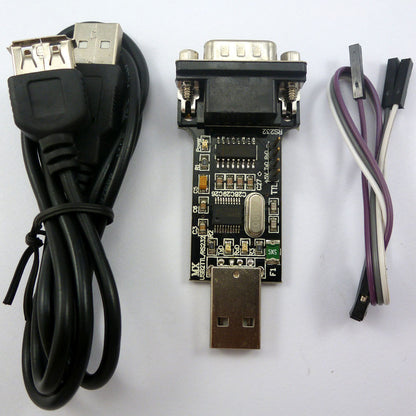 TB073 2 Functions USB COM Port DB9 TTL232 RS232 TTL 232 CH340T USB2.0 Cable Adapter