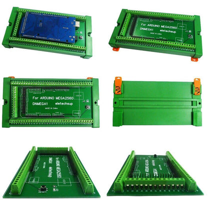 DNMEGA1 DIN Rail Mount Screw Terminal Block Adapter Module for Arduno MEGA2560 R3