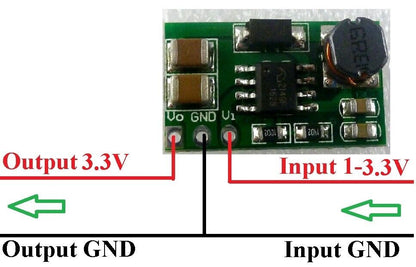 DD0606SA DC-DC 1-6V to 3V 3V3 3V7 4V5 5V 6V Boost Step up Converter Module