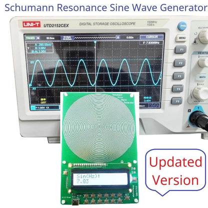 SMLDC02 NEW! Adjustable 0.01HZ~100KHZ 7.83Hz Schumann Resonance Ultra-low Frequency Puls