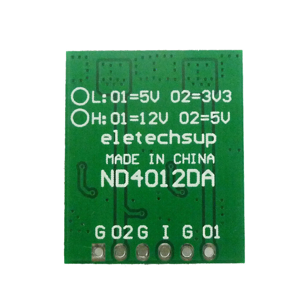 ND4012DA 10W Dual Channel DC-DC Step-Down Buck Converter Board  DC 7-30V to 3.3V 5V 12V