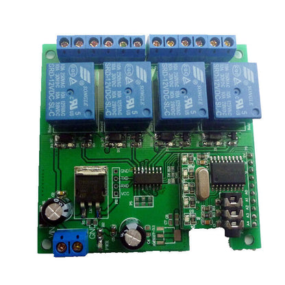 AE11A04 DTMF Generator Dial Keypad Audio Encoder Wireless MT8870 Display Relay C
