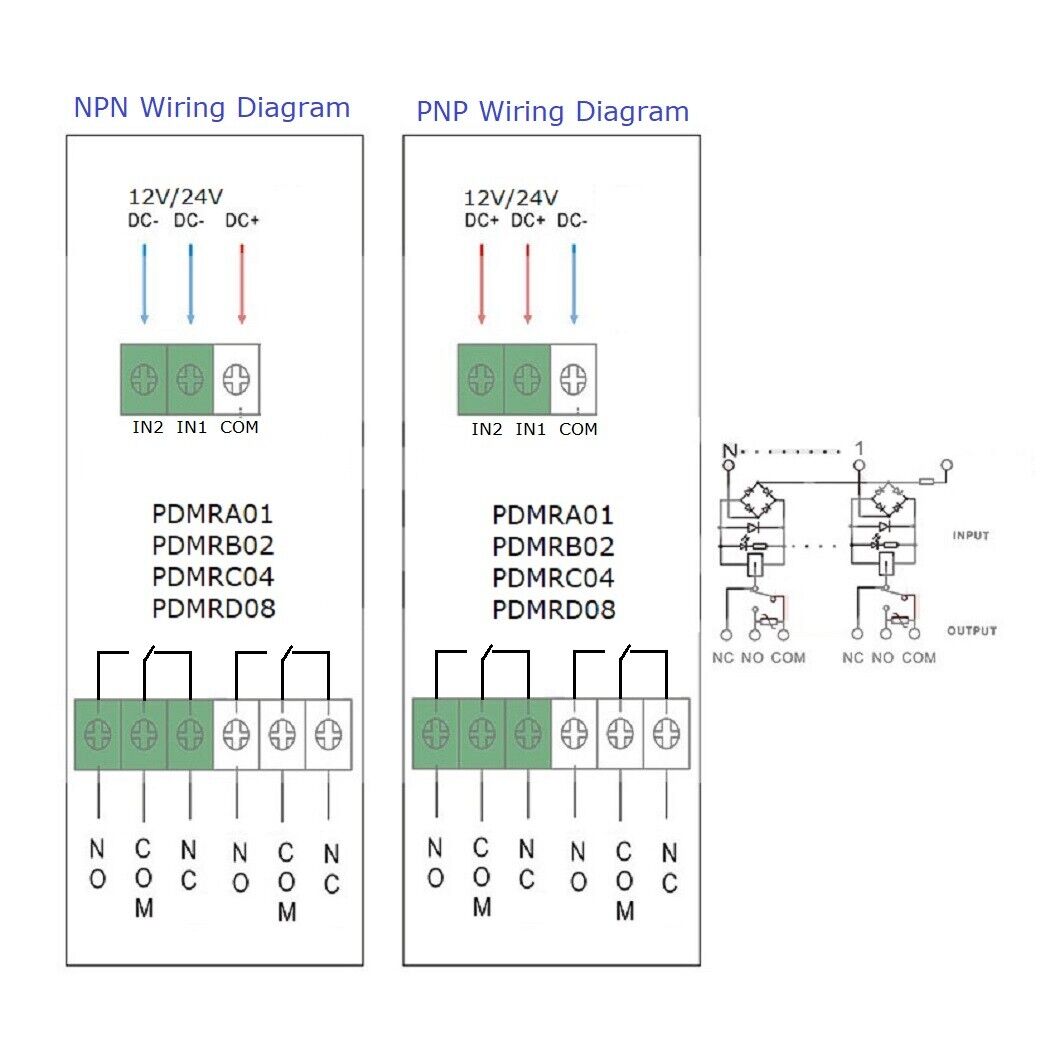 PDMRA01 PDMRB02 PDMRC04 PDMRD08 DC 12/24V 1-8CH 30mA-10A Digital Amplifier PLC for PTZ RS485 Industrial Control
